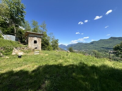 BISUSCHIO, TERRENO AGRICOLO CON VISTA LAGO